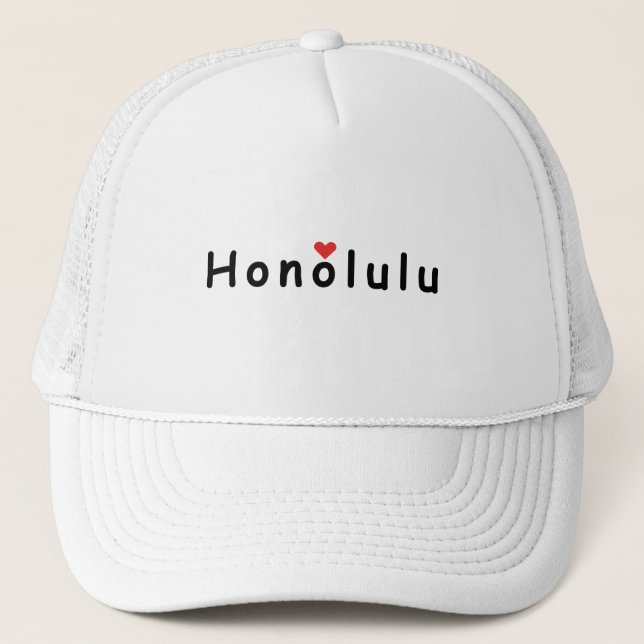 Gorra De Camionero Amo Honolulu (Anverso)