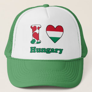 Gorra De Camionero Amo Hungría