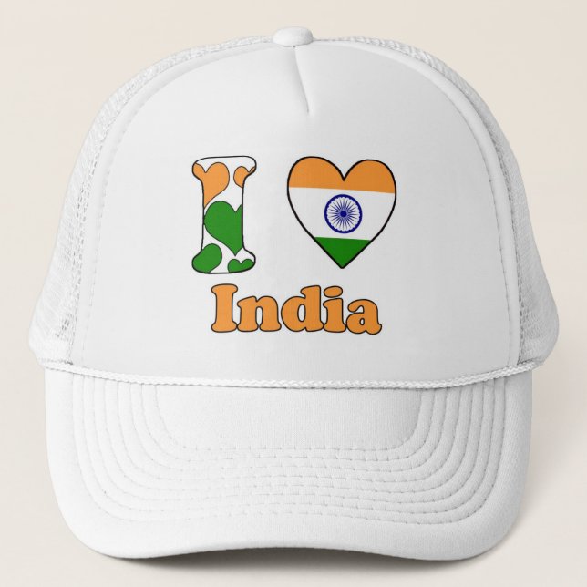 Gorra De Camionero Amo India (Anverso)