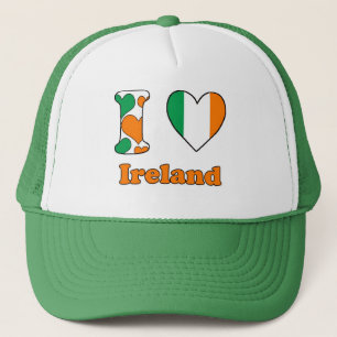Gorra De Camionero Amo Irlanda