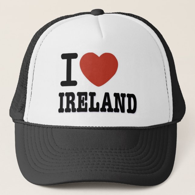 GORRA DE CAMIONERO AMO IRLANDA (Anverso)