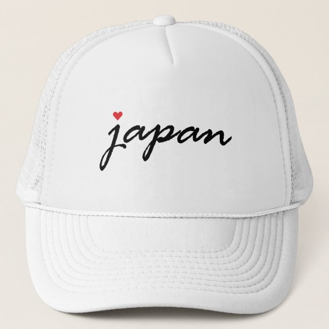 Gorra De Camionero Amo Japón (Anverso)