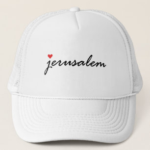 Gorra De Camionero Amo Jerusalén Israel