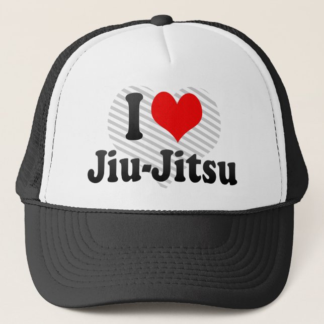 Gorra De Camionero Amo Jiu-Jitsu (Anverso)