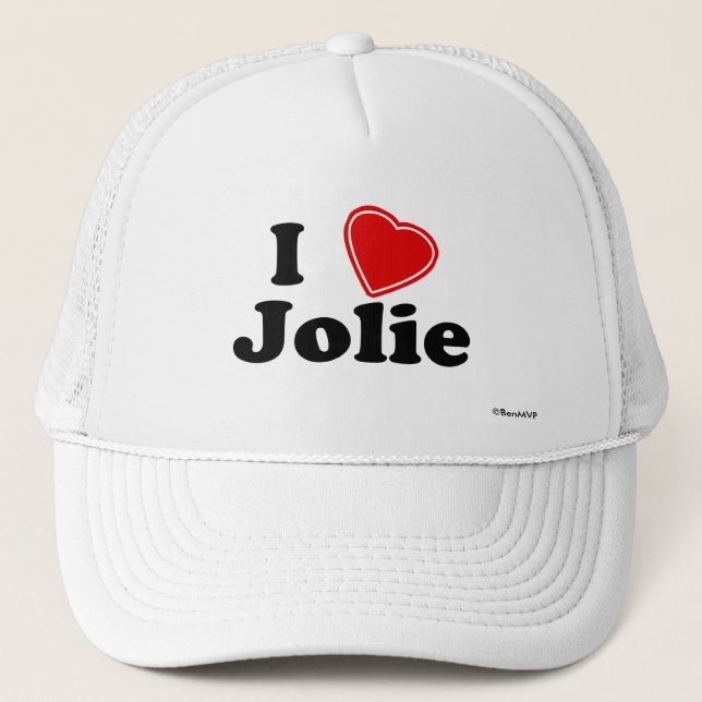 Gorra De Camionero Amo Jolie (Anverso)