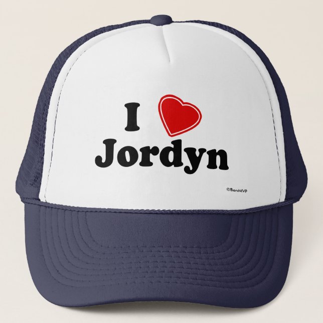 Gorra De Camionero Amo Jordyn (Anverso)
