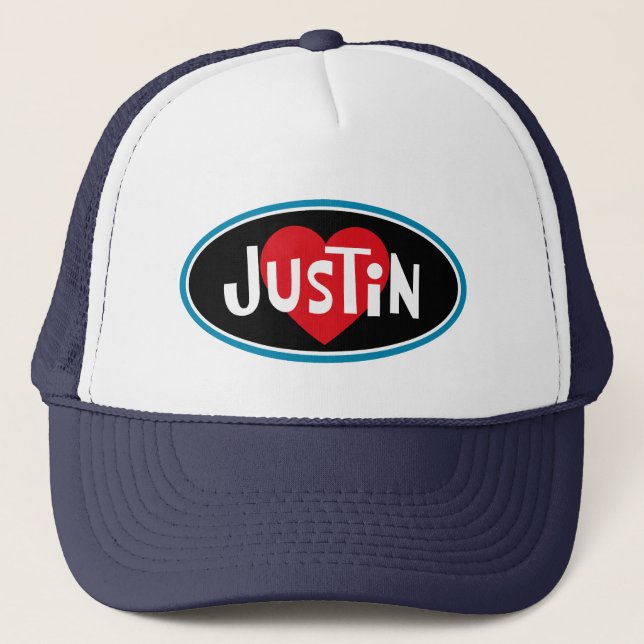 Gorra De Camionero Amo JUSTIN (Anverso)