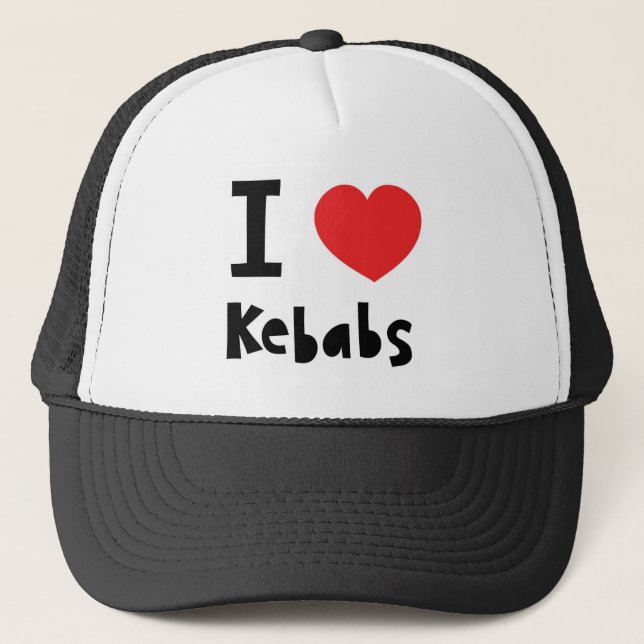 Gorra De Camionero Amo Kebabs (Anverso)