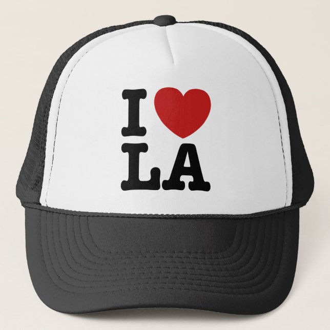 Gorra De Camionero Amo LA (Anverso)