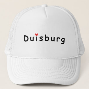 Gorra De Camionero Amo la Alemania de Duisburgo
