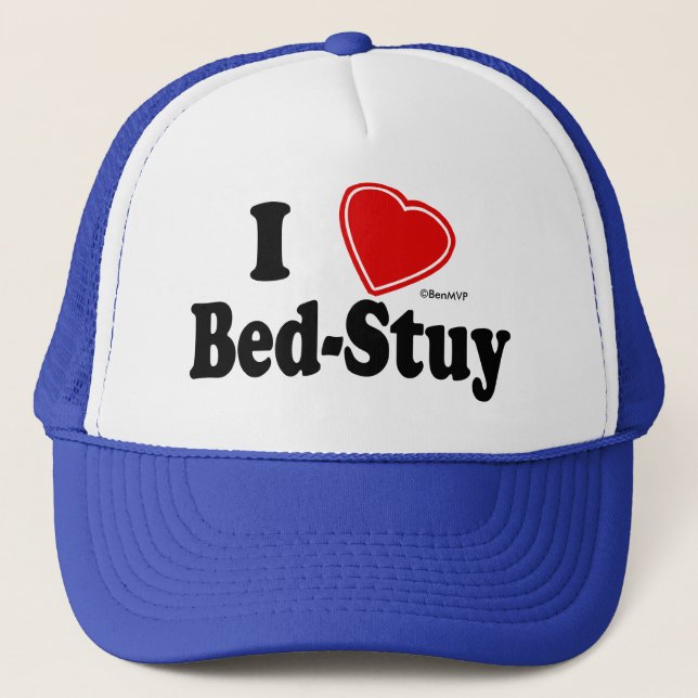 Gorra De Camionero Amo la Cama-Stuy (Anverso)