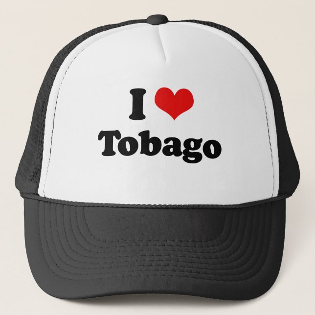 Gorra De Camionero Amo la camiseta de Trinidad y Tobago (Anverso)