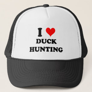 Gorra De Camionero Amo la caza del pato