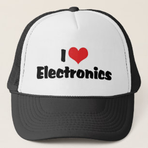Gorra De Camionero Amo la Electrónica