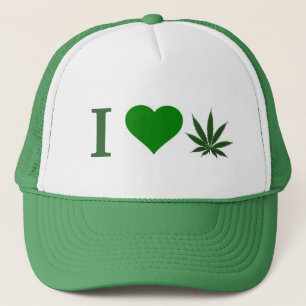 Gorra De Camionero amo la mala hierba