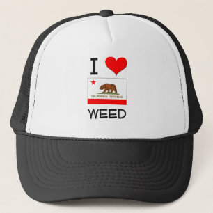 Gorra De Camionero Amo la MALA HIERBA California