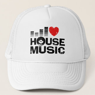 Gorra De Camionero Amo la música de House