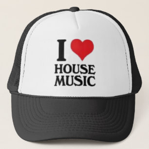 Gorra De Camionero Amo la música house