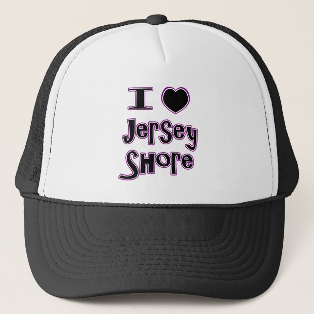 Gorra De Camionero Amo la orilla del jersey (Anverso)