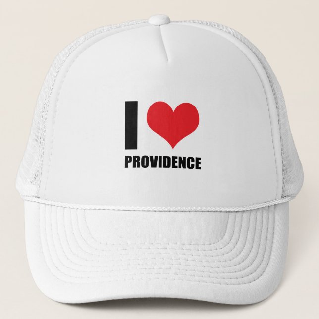 Gorra De Camionero Amo la Providencia (Anverso)