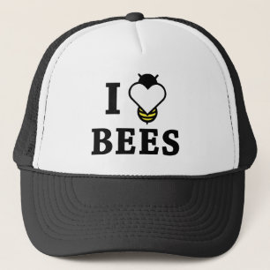 Gorra De Camionero Amo las abejas