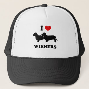 Gorra De Camionero Amo las salchichas de Frankfurt