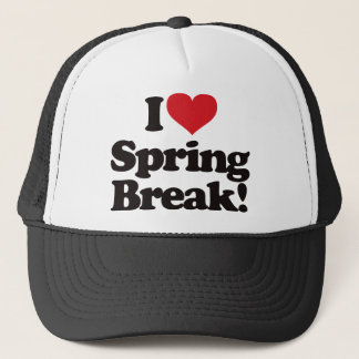 Gorra De Camionero ¡Amo las vacaciones de primavera!