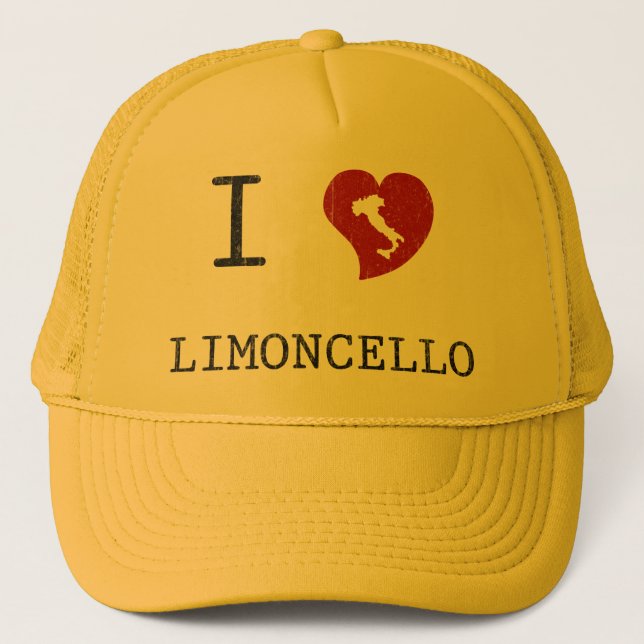 Gorra De Camionero Amo Limoncello (Anverso)