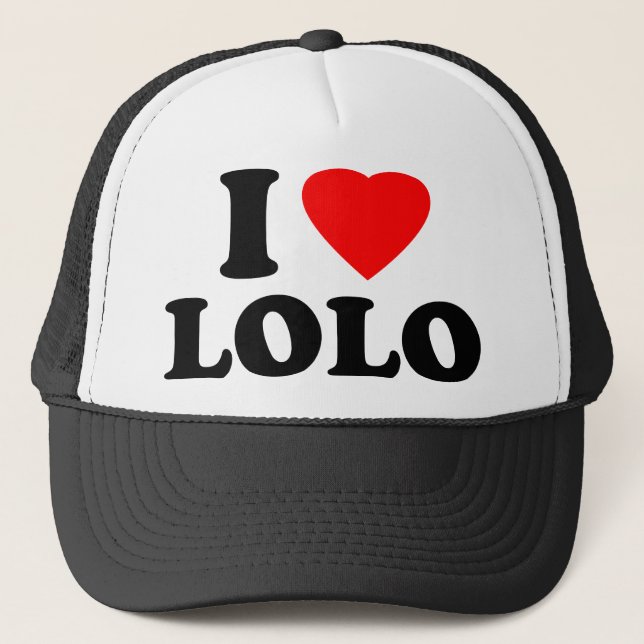 Gorra De Camionero Amo Lolo (Anverso)