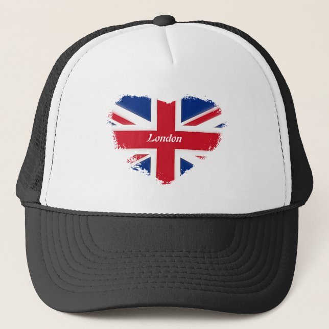 Gorra De Camionero Amo Londres (Anverso)