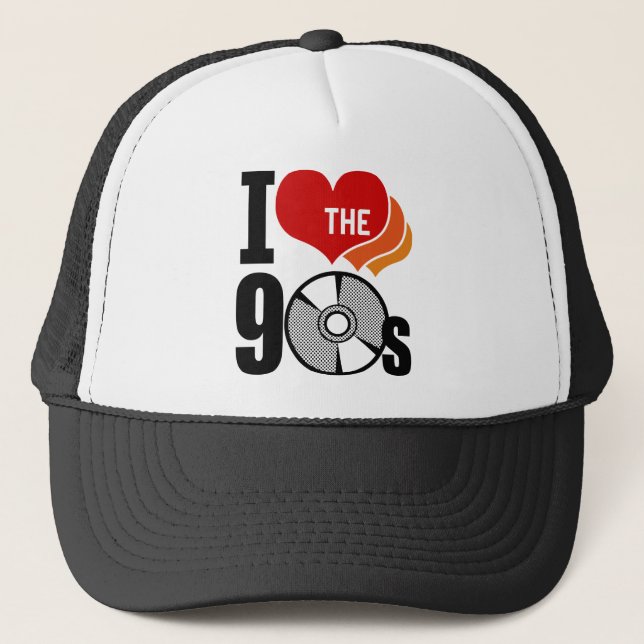 Gorra De Camionero Amo los 90 (Anverso)
