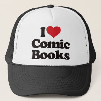 Gorra De Camionero Amo los cómic