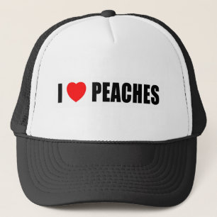 Gorra De Camionero Amo los melocotones