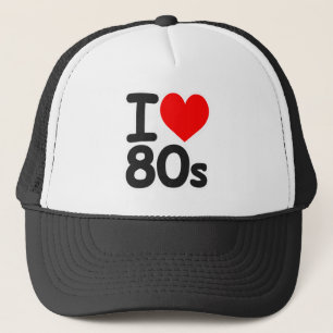 Gorra De Camionero Amo los ochenta