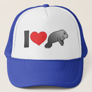 Gorra De Camionero Amo Manatees