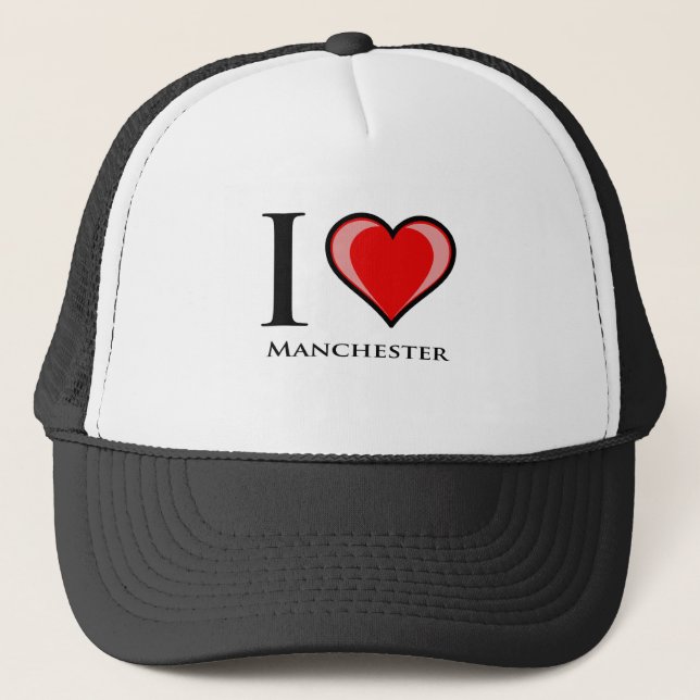 Gorra De Camionero Amo Manchester (Anverso)