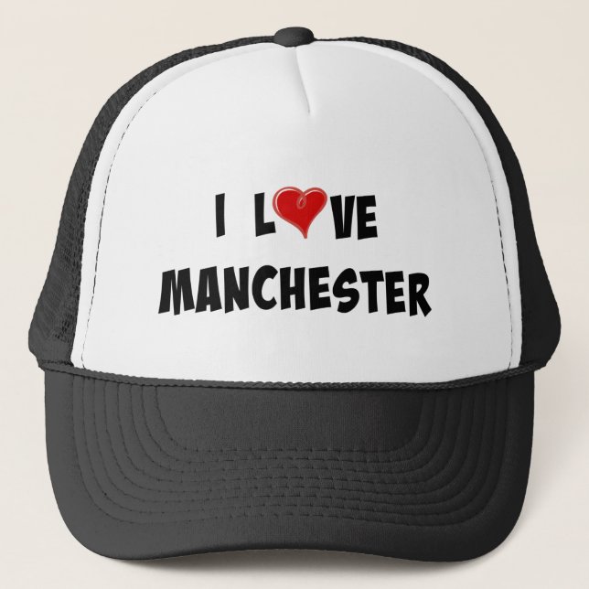 Gorra De Camionero Amo Manchester (Anverso)