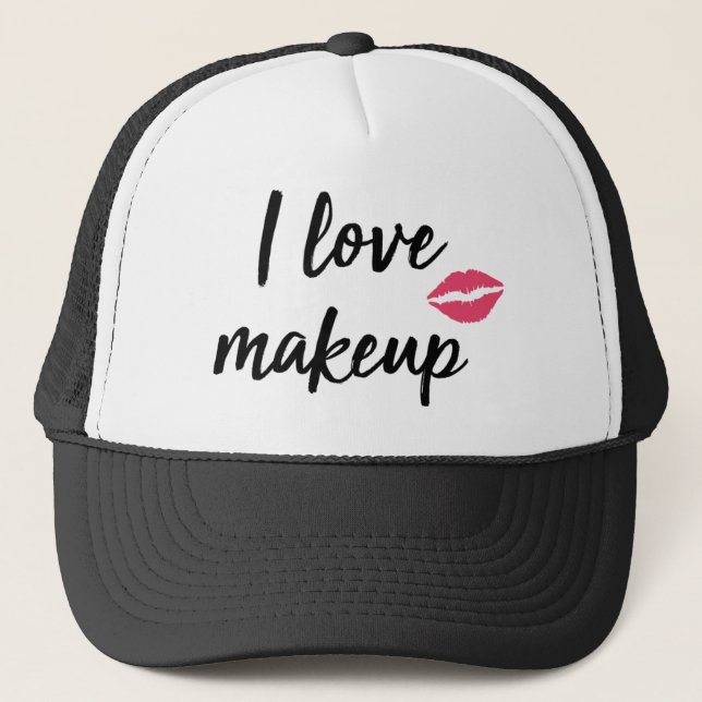 Gorra De Camionero Amo maquillaje (Anverso)