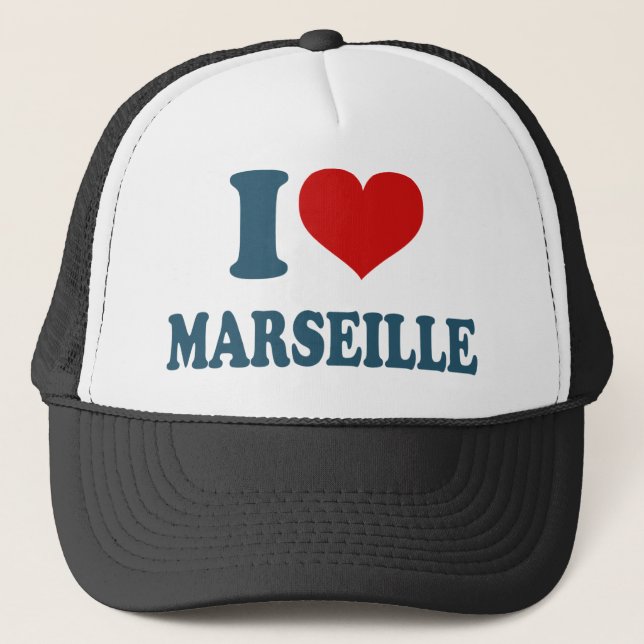 Gorra De Camionero Amo Marsella (Anverso)