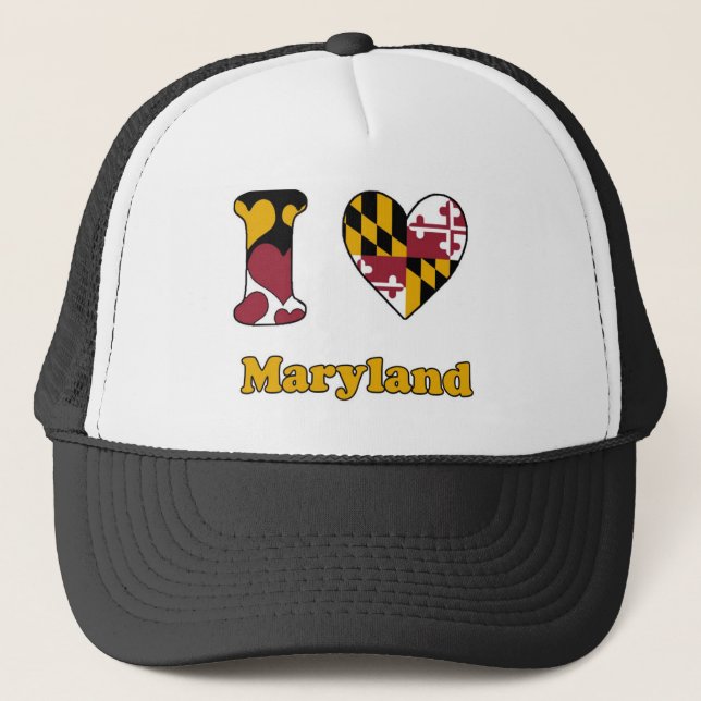 Gorra De Camionero Amo Maryland (Anverso)