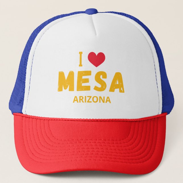 Gorra De Camionero amo Mesa, Arizona (Anverso)