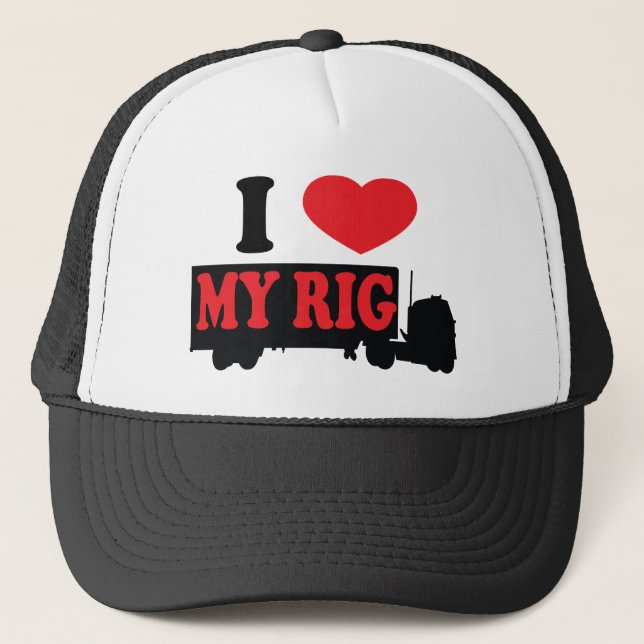 Gorra De Camionero Amo mi aparejo (Anverso)