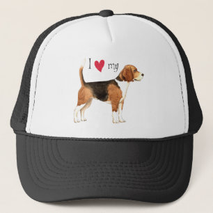 Gorra De Camionero Amo mi Beagle