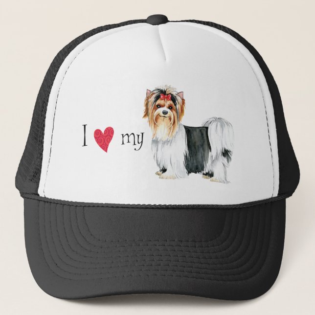 Gorra De Camionero Amo mi Biewer Terrier (Anverso)