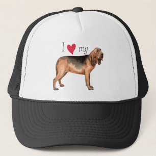 Gorra De Camionero Amo mi Bloodhound
