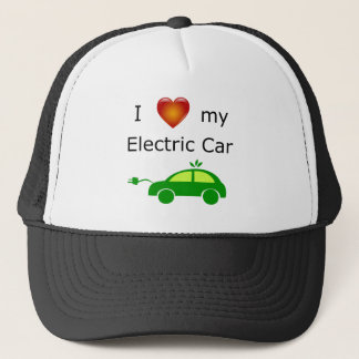 Gorra De Camionero Amo mi coche eléctrico