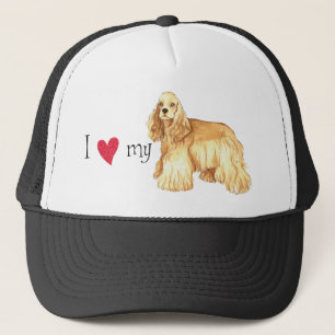 Gorra De Camionero Amo mi Cocker Spaniel