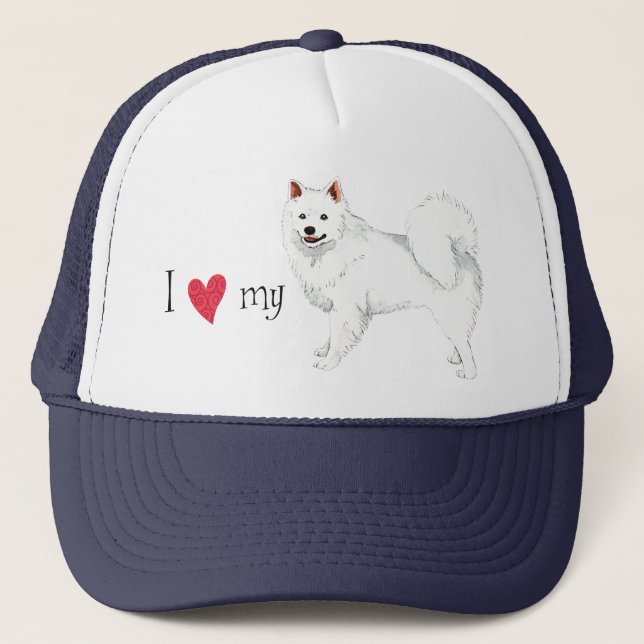 Gorra De Camionero Amo mi Eskie (Anverso)