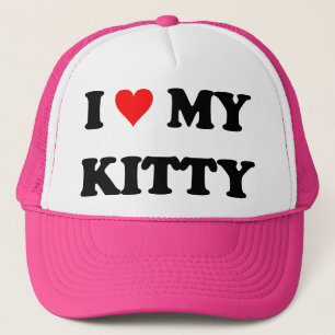 Gorra De Camionero Amo mi gatito