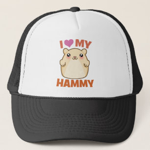 Gorra De Camionero Amo mi Hammy